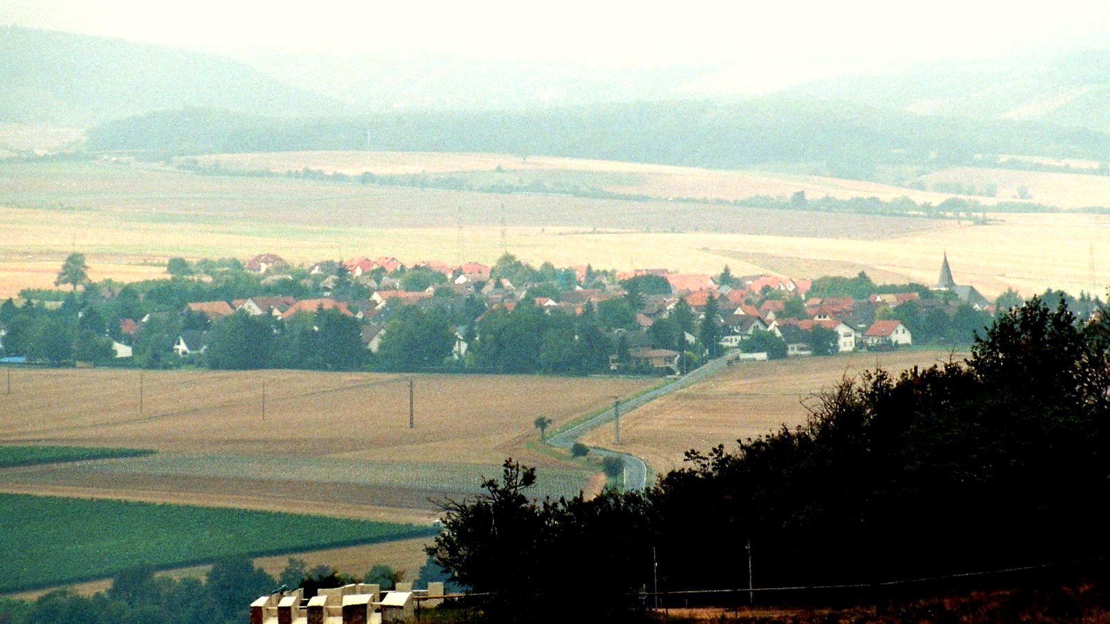 Blick vom Rotenfels Richtung Hüffelsheim